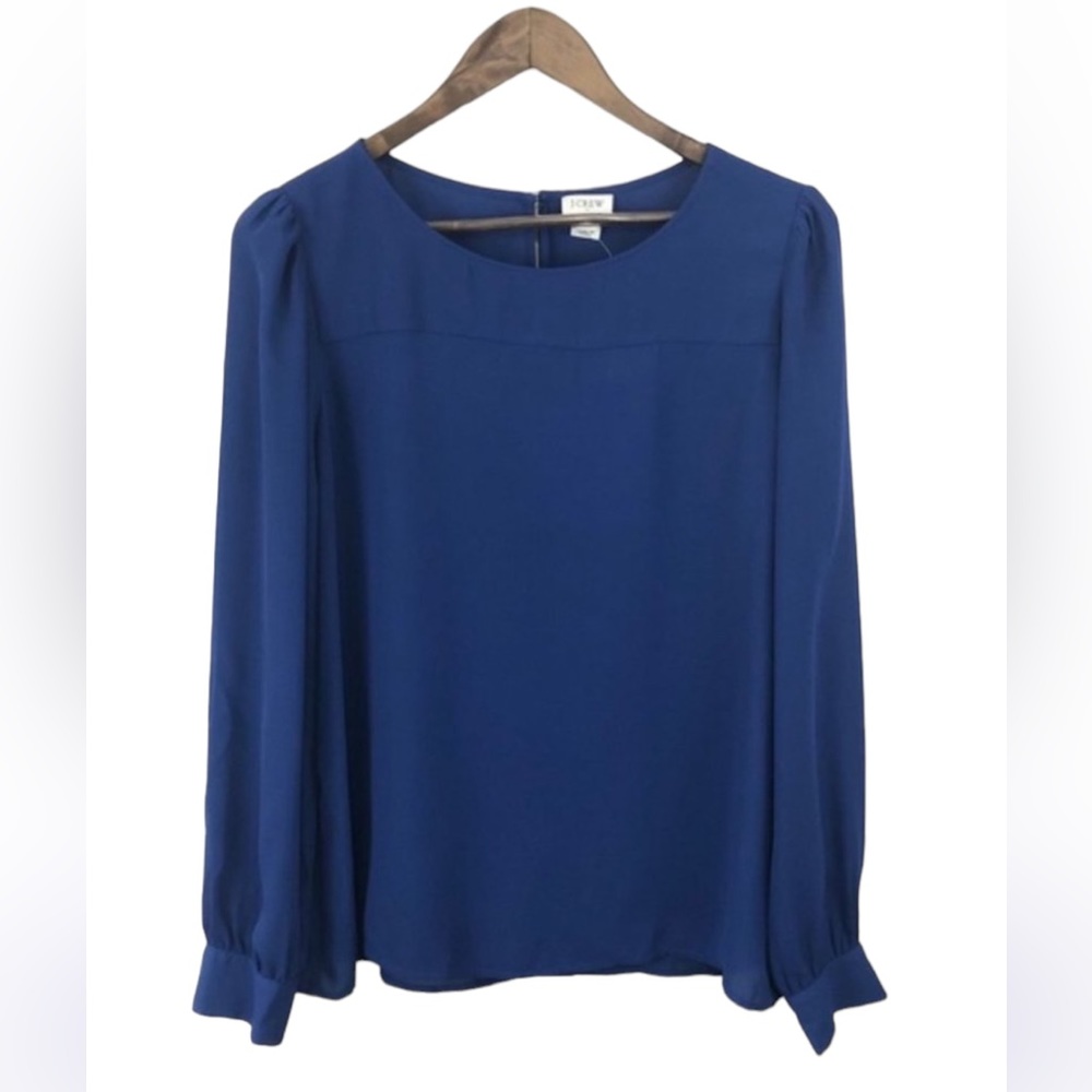 J. Crew Royal Blue Blouse